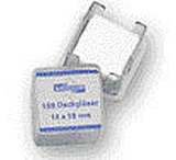 Image of Konus 100 PCs Blank Cover Slips 5070 for Konus Biological Microscopes