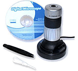 Image of Carson zPix Digital Microscope MM-640 w/ Integrated Camera, 26x-130x Digital Zoom