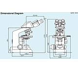 Image of Nikon Instruments Eclipse E100 Educational / Biological Upright 120v Binocular Microscope, Right Handed MCA71201