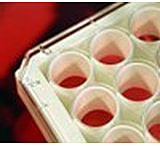 Image of Labnet Krystal Plate, 96 X 350 µl, Black, Tissue Culture Treated, Individually Wrapped W/lid, Pk 100 P9803
