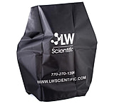 Image of LW Scientific Black Nylon Dust Cover w/ LW Scientific Logo