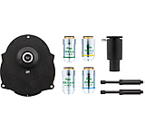 Image of LW Scientific Mi5 Microscope Infinity Turret Phase Kit: 10x, 20x, 40x, 100x, Bright Field