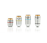 Image of LW Scientific Revelation 3 Microscope DIN Plan 4x, 10x, 40x, 100x Objectives Set