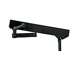 Image of LW Scientific Z4 Zoom Stereo Microscope Black Articulating Boom Arm on Heavy Table Base w/o Head Holder