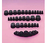 Image of Plasticoid Black Rubber Stopper Assortment ASSM299VWR Vwr Stopper Assort 00-8 2LB/PK, Pack of 2