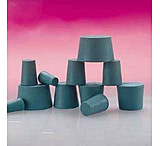 Image of Plasticoid Green Neoprene Stoppers, Solid 3--M350, Pack
