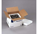 Image of Tegrant Thermosafe ThermoSafe Foam Vial Shippers, ThermoSafe Brands 413-C24 Shippers For 16-20 Mm Vials 24-Vial Shipper, Case of 12