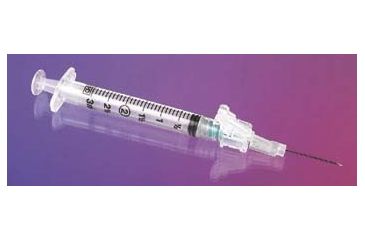 Image of BD SafetyGlide Hypodermic General-Purpose Needles with Syringes, BD Medical 305908