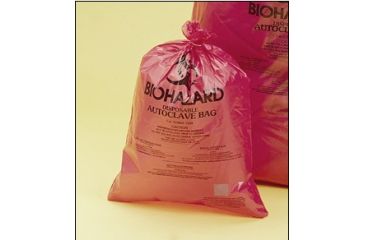 Image of Bel-Art Bag Hdpe Wr Biohazard 31X38IN F131653138
