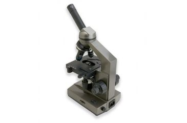 Image of Carson 100-1000x Table Top Microscope w/Universal Smartphone Adapter for Microscopes, Black/Gray, MS-100SP