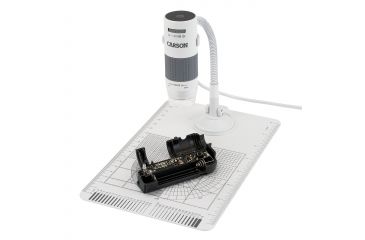 Image of Carson 75/x300x eFlex Digital Microscope w/Flex Neck Stand and Base MM-840