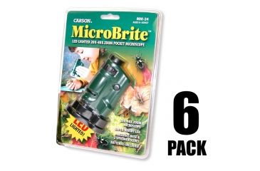 Image of Carson MicroBrite, Green, 3.9x2.1x1.1 MM-24MU