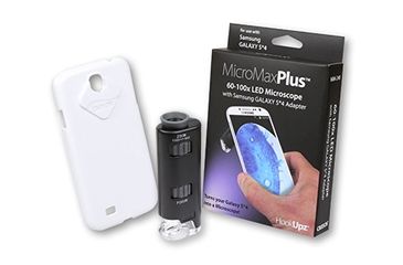 Image of Carson MicroMax LED Plus Magnification Pocket Microscope, Grey-Black MM-240