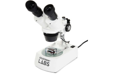 Image of Celestron Labs S10-60 Stereo Microscope,10x,20x Eyepieces,Two Sets of Objective Lenses,1x,3x 44208