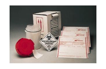Image of Com-Pac Infecon 3000 Infectious Substance Shipper, Com-Pac INF-3003 Infecon 3000 Replacement Components Bubble Pouches And Absorbent
