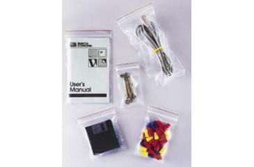Image of ITW Zipper Close Bags, ITW Minigrip SBE4R243H Clear Bags, 4 Mil Thickness