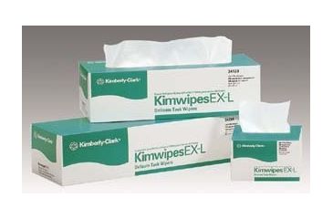 Image of Kimberly Clark KIMTECH SCIENCE Kimwipes EX-L Delicate Task Wipers, Kimberly-Clark Professional 34155