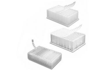 Image of Labnet DyNA Block Deep Well Microplates - Round Wells, 0.5ml, 1.0ml, and 1.5ml