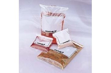 Image of Labplas Sterile Sample Bags BPR-3070-VW1 Round Wire Bags With White Marking Area