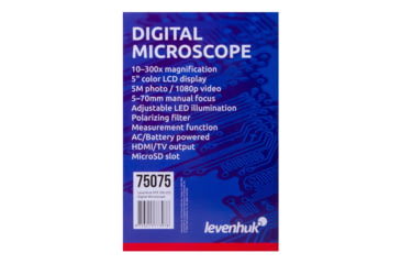 Image of Levenhuk DTX 700 LCD 10 - 300x Digital Microscope 75075