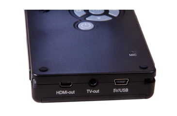 Image of Levenhuk DTX 700 Mobi Digital Microscope, Optical Glass, 10-300x, 0-100mm, Black, Middle, 75076