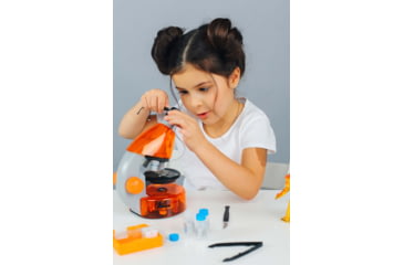 Image of Levenhuk LabZZ M101 Microscope, Orange, 69731