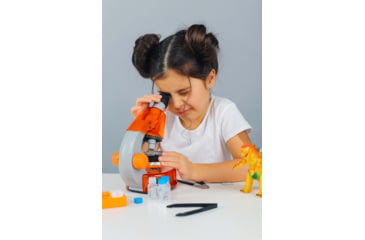 Image of Levenhuk LabZZ M101 Microscope, Orange, 69731