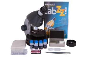 Image of Levenhuk LabZZ M101 Moonstone Microscope, Moonstone, 69057