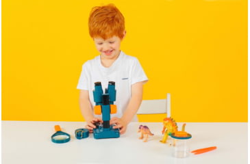 Image of Levenhuk LabZZ M4 Stereo Microscope, Blue/Orange, Middle, 70789