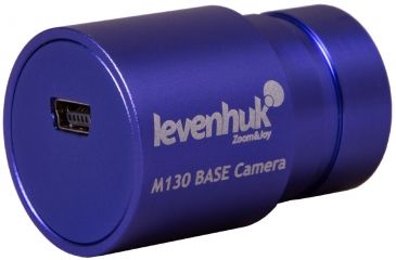 Image of Levenhuk M130 BASE Microscope Digital Camera, Violet, Small, 70353
