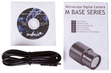 Image of Levenhuk M300 BASE Microscope Digital Camera, Violet, Small, 70355