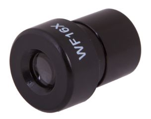 Image of Levenhuk Rainbow 50L WF16x Microscope Eyepiece, Black, Small 69421