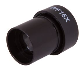 Image of Levenhuk Rainbow 50L WF16x Microscope Eyepiece, Black, Small 69421