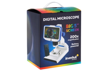 Image of Levenhuk Rainbow DM 500 LCD 7-200x Digital Microscope 76826