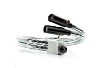 Image of LW Scientific Alpha 1502 Dual Goose Neck, CREAM ILP-1502-DGGF