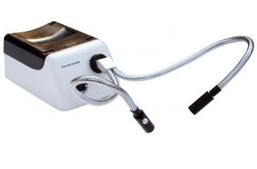 Image of LW Scientific Alpha 1502 Dual Goose Neck, CREAM ILP-1502-DGGF
