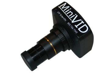 Image of LW Scientific MIniVid 5.1MP USB 3.0 Microscope Camera for Mac or PC, BLACK MVC-U5MP-USB3
