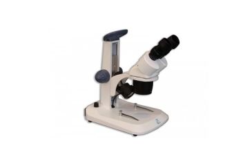 Image of Meiji Techno EM-30 LED Binocular Entry Level Dual 1X/3X Turret Stereo Microscope, White EM-30
