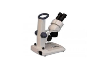 Image of Meiji Techno EM-31 LED Binocular Entry Level Dual 2X/4X Turret Stereo Microscope, White EM-31