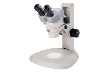 Image of Nikon SMZ-745 10X Microscope 83604 Set with Wide Field Eyepieces and Boom Stand