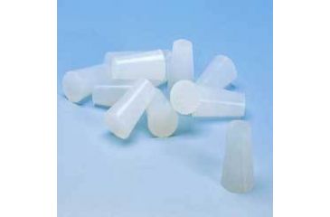 Image of North American Reiss Silicone Rubber Stoppers, Solid SIZE-00