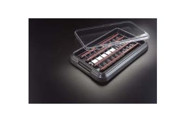 Image of Simport Staintray 10 Slides Blk Lid M918-2