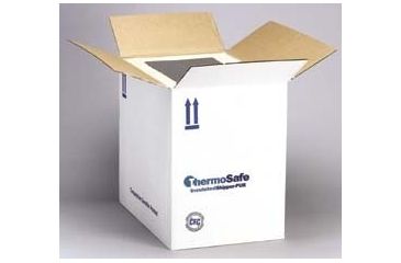 Image of Tegrant Thermosafe Thermosafe Insulated Shippers, Case of 2, Polyurethane, Thermosafe Brands 7.6 Cm 3in Wall Thickness, E90UPS