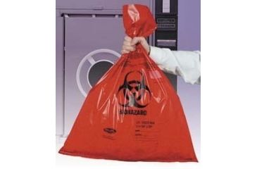 Image of Tufpak Autoclavable Biohazard Bags, Double Thick 14220-088