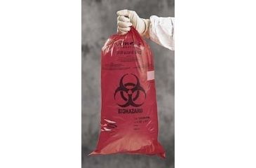 Image of Tufpak Autoclavable Polypropylene Biohazard Bags, 2 mil 14220-090 Printed Bags