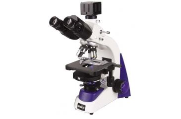 Image of Unico G380PHT-LED Microscope Trinocular WF10X, EP,  4X Brightfield, 10X, 40X &amp; 100X Semi-Plan Phase with Turret Condenser and LED Illumination G380PHT-LED