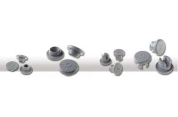 Image of VWR Chlorobutyl Serum and Lyophilization Stoppers, West Pharmaceutical Services 19700035 Serum Stoppers