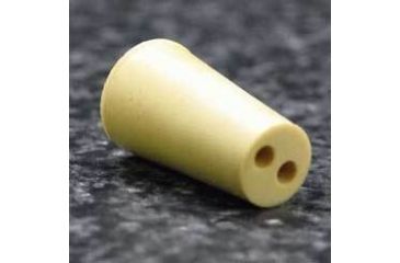 Image of VWR Rubber Stoppers, Two-Hole 5--M182