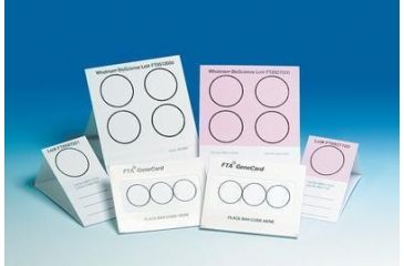 Image of Whatman Fta Mini Card PK100 WB120055 Fta Mini Card PK100