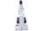 Levenhuk 1280x NG Microscope, White 24617, with Levenhuk See All Prepared Slides Set
